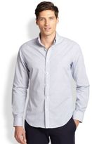 Thumbnail for your product : Saks Fifth Avenue Modern-Fit Cotton Dot Sportshirt