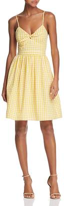 Endless Rose Gingham Fit-and-Flare Dress