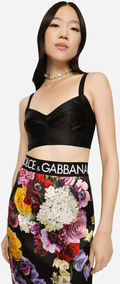 Dolce & Gabbana Bustier top with sweetheart neckline