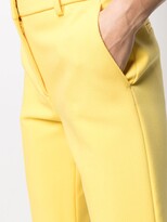Thumbnail for your product : MSGM High-Waisted Straight-Leg Trousers