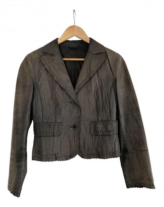 stefanel leather jacket