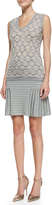 Thumbnail for your product : M Missoni Metallic Knit Pleated Skirt