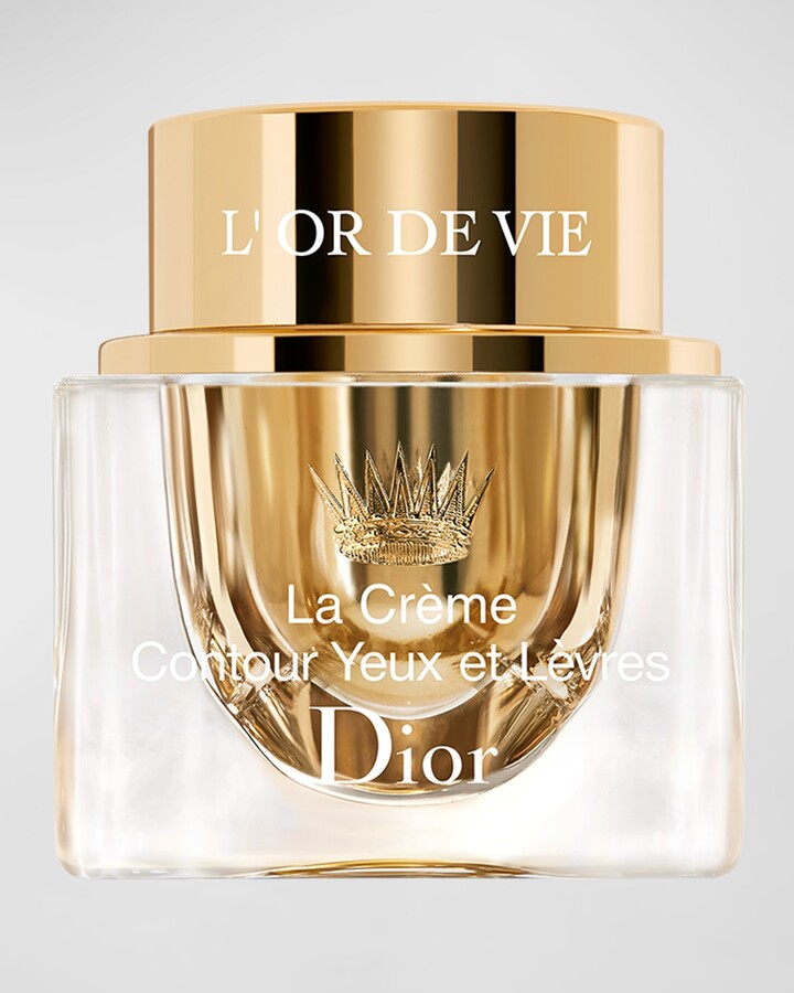 Christian Dior L'Or de Vie La Creme Contour Yeux et Levres, 0.5 oz