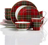 Thumbnail for your product : 222 Fifth Wexford Plaid Red Dinnerware Collection