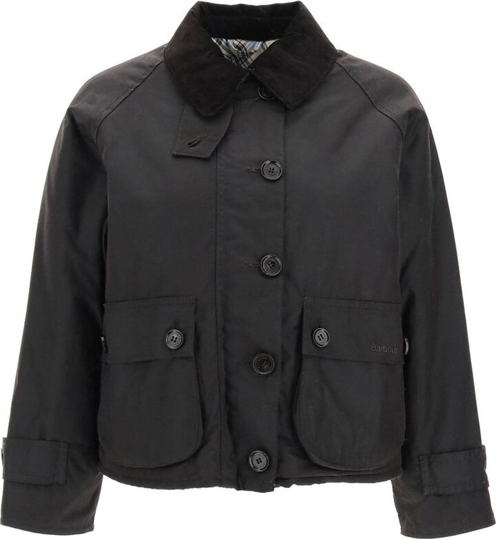 BARBOUR X ALEXA CHUNG 'blair' waxed jacket ShopStyle