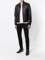 Thumbnail for your product : Philipp Plein Someone Leather Jacket