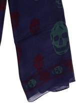 Thumbnail for your product : Alexander McQueen Skull Silk Scarf