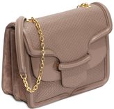 Thumbnail for your product : Alexander McQueen Geometric Leather Heroine Chain Satchel