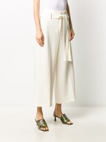 Thumbnail for your product : Theory Wide-Leg Cropped Trousers