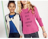 Thumbnail for your product : Joe's Jeans 'Not Bossy' Graphic Sweatshirt (Big Girls)