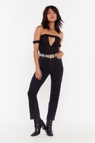 Thumbnail for your product : Nasty Gal Womens So Star So Good Lace Off-the-Shoulder Bodysuit - Black - 8