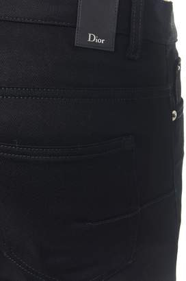 Christian Dior Black Denim Classic Jeans