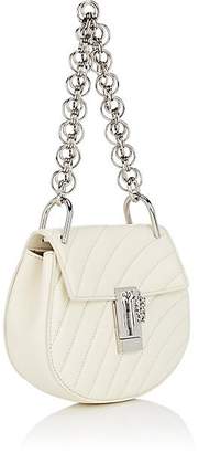 Chloé Women's Drew Bijou Small Leather Crossbody Bag - White