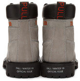 Thumbnail for your product : Heron Preston Grey Worker Boots