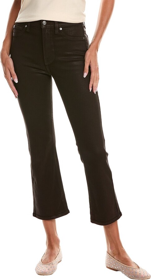 7 For All Mankind High-Waist Chocolate Coated Jean