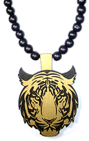 Thumbnail for your product : Domo Beads Gold Tiger Necklace