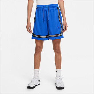 Nike Womens Swoosh Fly Basketball Shorts Blue XS