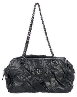 Chanel Twisted Shoulder Bag Grey Twisted Shoulder Bag