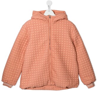 Marni Kids TEEN round-padded hooded jacket