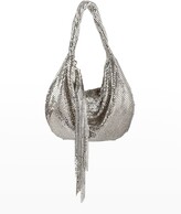 Thumbnail for your product : Whiting & Davis Mini Studded Tassel Hobo Bag