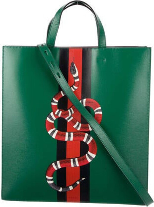 Gucci  Kingsnake Tote ShopStyle