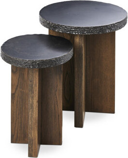 Fentes Nesting End Table