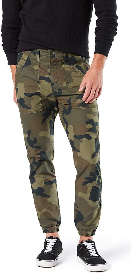 mens fitted camo pants