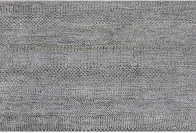 Bokara Rug Co. Inc. Hand-Knotted High-Quality Gray and Black Area Rug