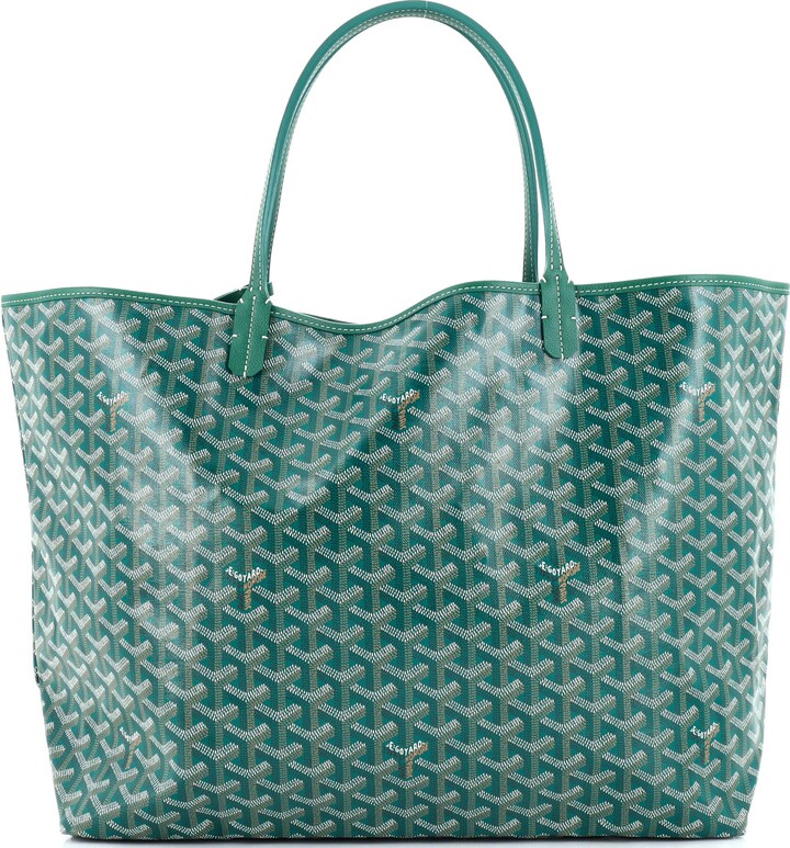Goyard Saint Louis Claire-Voie GM Bag Turquoise