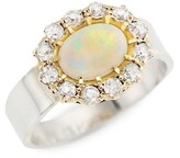 Opal Diamond Ring | Shop the world’s largest collection of fashion