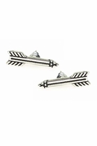 Thumbnail for your product : House Of Harlow Antiqued Arrow Stud Earrings in Silver