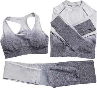 Yoga Clothing Set Fashion Sexy Outdoor Running Nude Fitness Wear