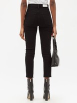 Thumbnail for your product : RE/DONE High-rise Cropped Jeans - Black