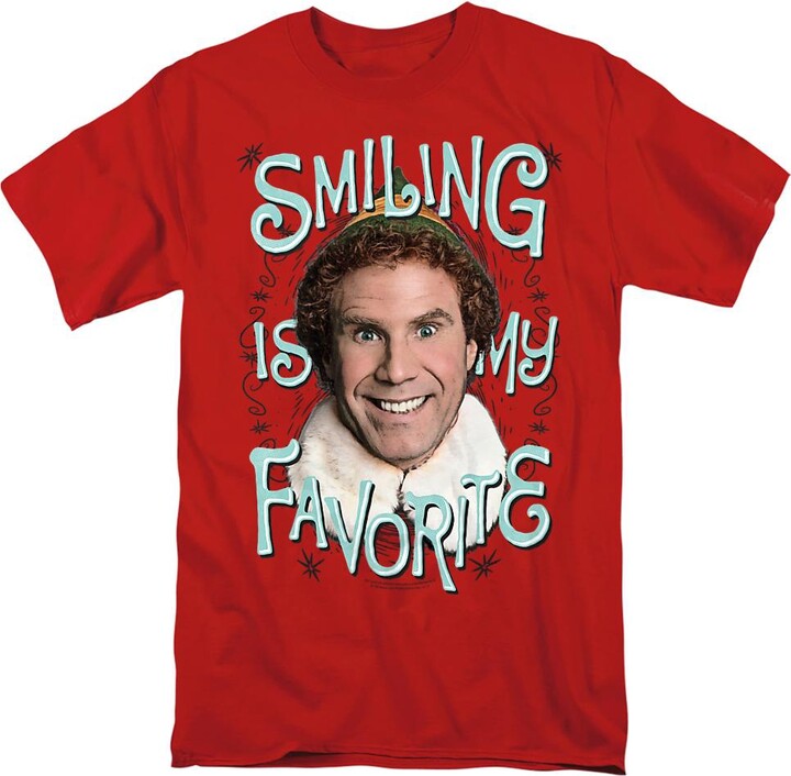 Elf Men's Smiling T Shirt