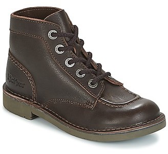 Kickers KICK COL women's Mid Boots in Brown