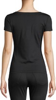 Thumbnail for your product : Lafayette 148 New York Cotton-Stretch Basic Tee