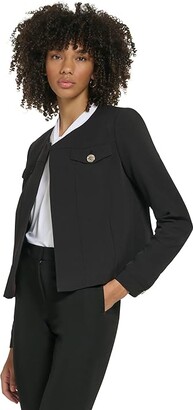 Tommy Hilfiger Women's Black Jackets on Sale | ShopStyle