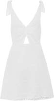 Thumbnail for your product : Topshop Womens Broderie Mini Sundress - White