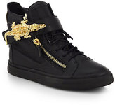 Thumbnail for your product : Giuseppe Zanotti Alligator High-Top Sneakers