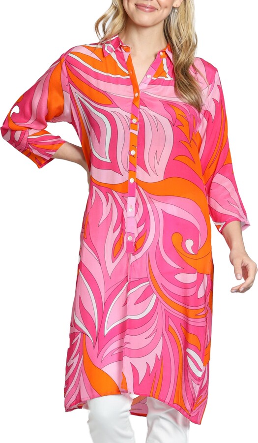 APNY Button-Up Shirtdress