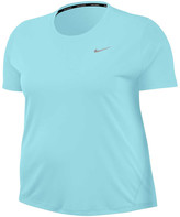 Thumbnail for your product : Nike Womens Miler Running Tee Plus