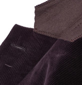 Thumbnail for your product : Richard James Purple Slim-Fit Corduroy Suit Jacket