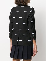 Thumbnail for your product : Thom Browne Logo-Patch Blazer