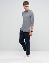 Thumbnail for your product : Selected Crew Neck Ribbed Knit