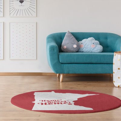 East Urban Home Home Sweet Saint Paul Poly Chenille Rug