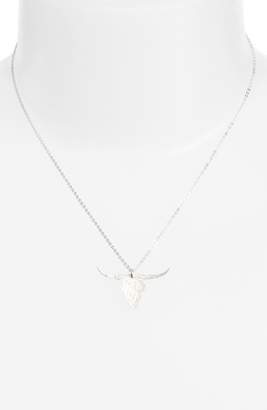 Nashelle Longhorn Pendant Necklace
