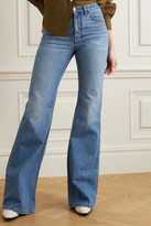 Thumbnail for your product : VVB High-rise Flared Jeans - Mid denim