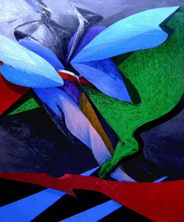 Franco Ferrari Franco Ferrari, Search for Meaning - Painting by 2000s, 2000s