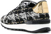 Thumbnail for your product : Casadei metallic detail woven sneakers