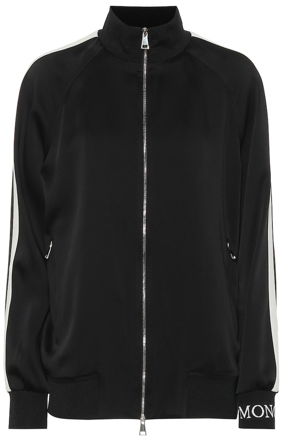 Moncler Satin track jacket ShopStyle